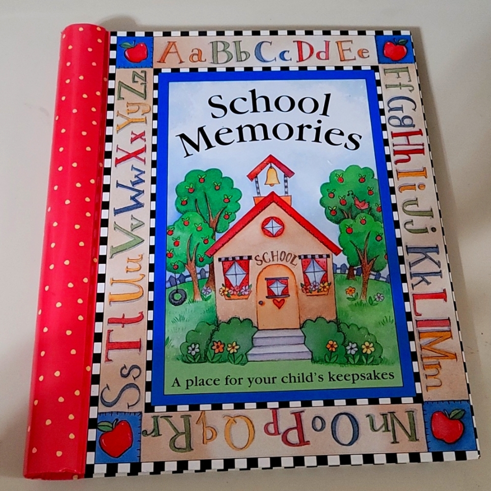 School memories book prek-senior yr